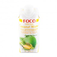 ЭС FOCO Кокосовая вода с соком ананаса без сахара «Foco», 330 мл