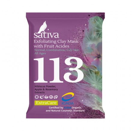Sativa Маска-гоммаж с фруктовыми кислотами №113, 15 гр