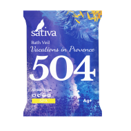 Sativa Вуаль для ванны №504 "Каникулы в Провансе", 15 гр