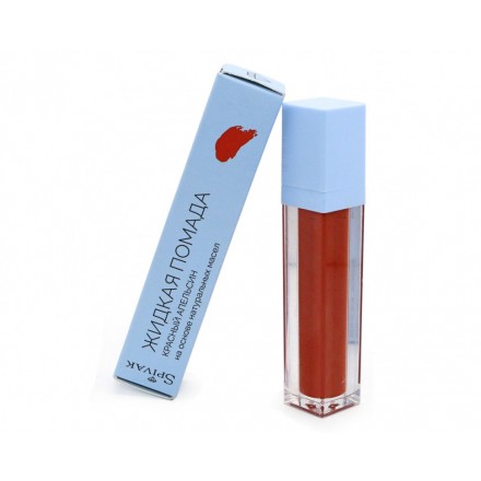СпивакЪ Помада жидкая для губ Liquid Lipstick Red orange, 4,5 гр